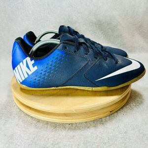 Nike Bomba IC Jr 826487-414 Navy Blue Size 6 Y Youth Soccer Indoor Cleats Shoes